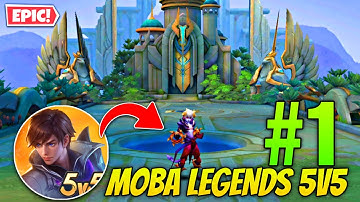 Moba Legends: 5v5! - Gameplay Walkthrough Part 1 (iOS & Android)
