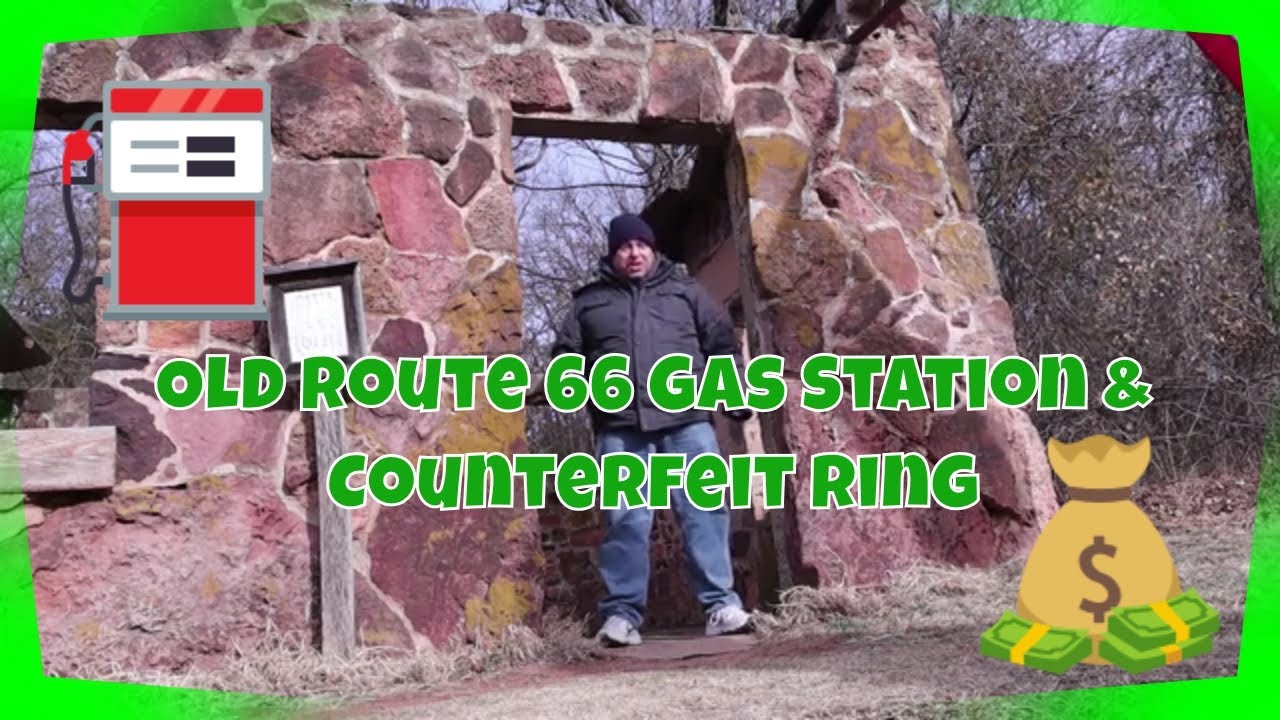 Route 66 Counterfeit Ring Headquarters & Conoco Gas Station Luther