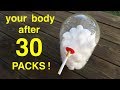 How Smoking 30 PACKS of Cigarettes Wrecks Your Lungs You ...