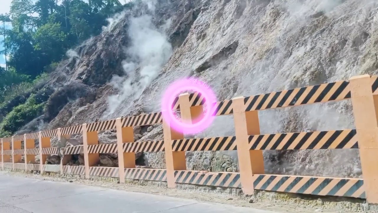 Amazing smoky mountain in visayas Sulfur Vent. ( Natural Toxic Gas) YouTube