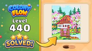Colony Flow! - Level 440 Walkthrough 🧩 | Solution & Gameplay (ABI GAMES) 🐜