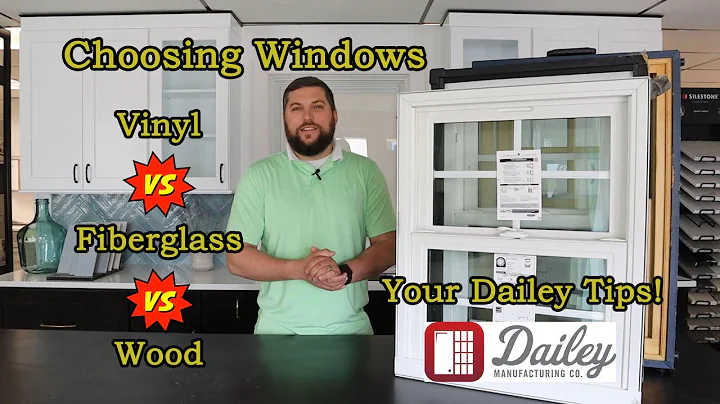 Choosing Windows (Vinyl vs. Fiberglass vs. Wood) | Your Dailey Tips! | Dailey Manufacturing