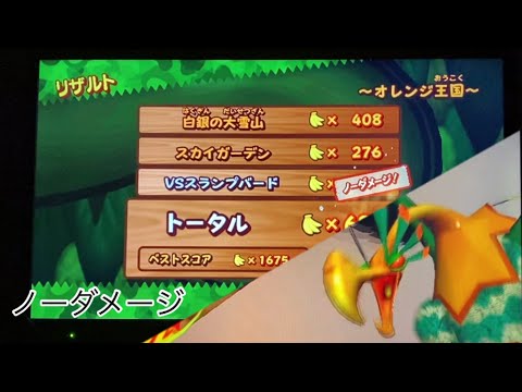 ドンキーコング ジャングルビートWii版 スランプバードノーダメージ