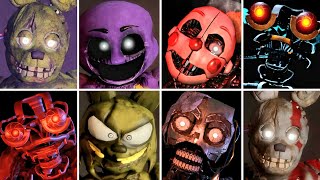 Bite By Night - All Killers & Skin Jumpscareskill Animations Roblox