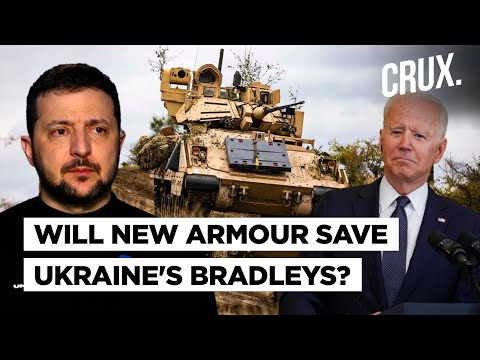Explosive Reactive Armour on Bradleys , Ukraine Upgrades Us-Supplied Vehicles After Russian Attacks