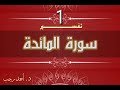التفسير المبسط لسورة المائدة الآية 1 أوفوا بالعقود د أحمد رجب 