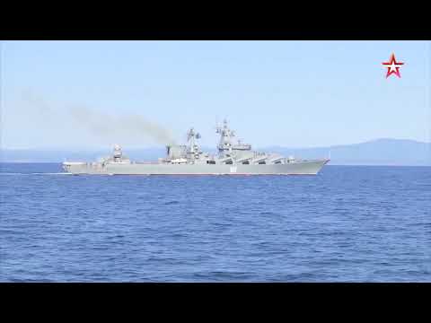 Моряки ТОФ отразили нападение «противника» в Охотском море в рамках маневров «Восток-2018»