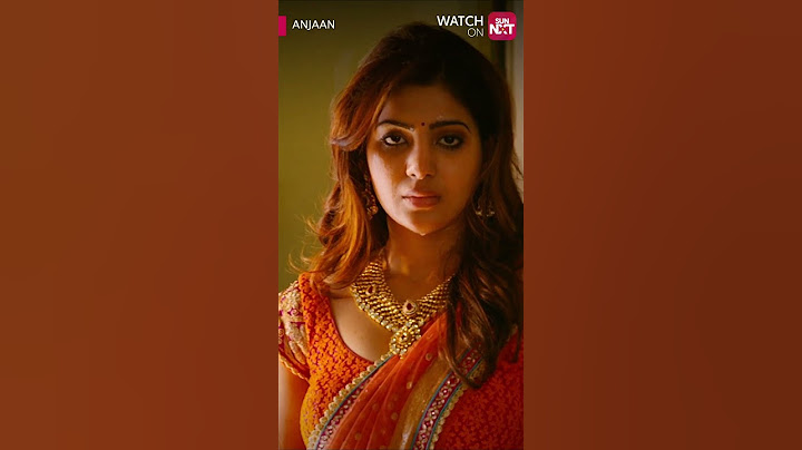 Samantha is Cute, Right?❤️ #Anjaan #suriya #samantha #shorts #sunnxt