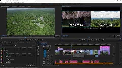 How to Trim clips in the program monitor in Adobe Premiere 5.2