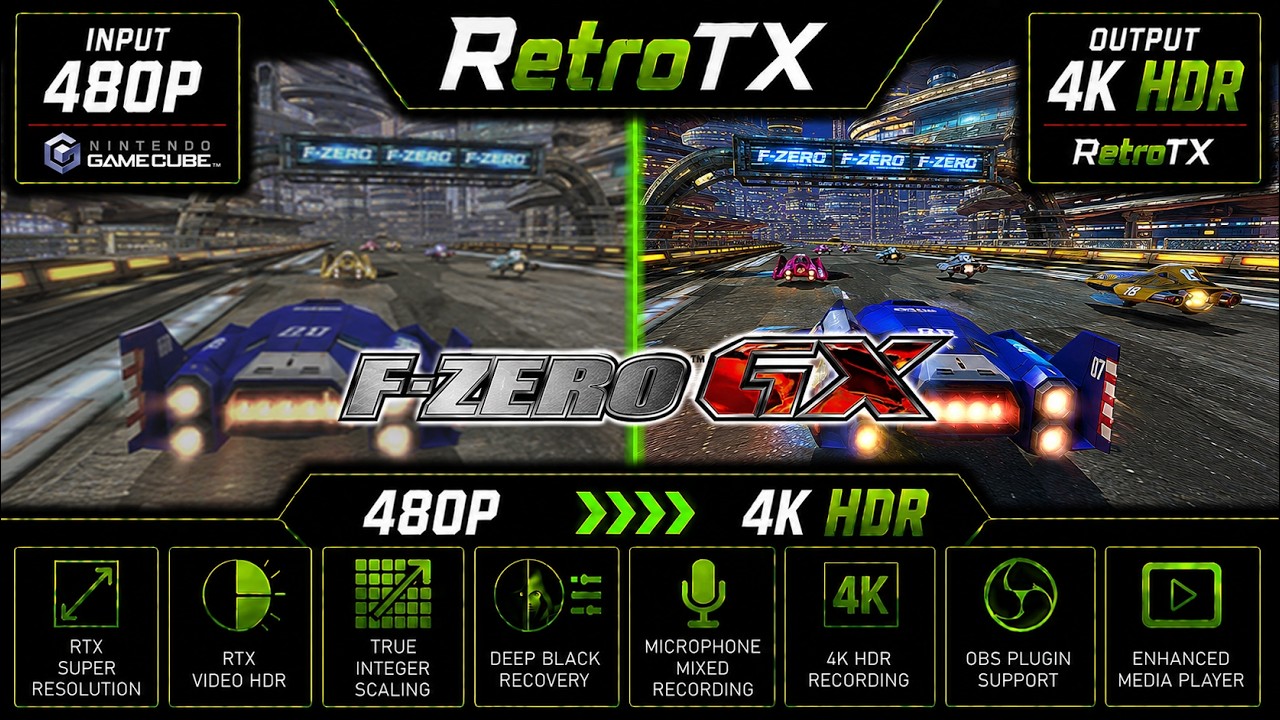 F-Zero GX RetroTX YouTube thumbnail