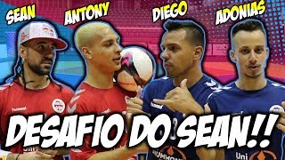 DESAFIO DO SÉAN COM OS REIS DO DRIBLE ft. SÉAN, ANTONY, DIEGO E ADONIAS!