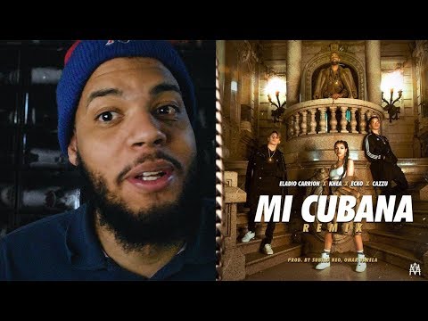 Mi Cubana Remix - Eladio Carrion X Khea X Cazzu X Ecko - Mi cubana remix video oficial reaccion!