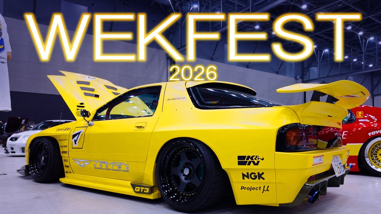【EVENT】WEKFEST JAPAN 2026 #5 | 4K Crazy Custom Car Show #wekfest