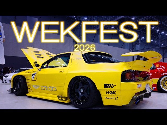 EVENT】WEKFEST JAPAN 2026 #5 | 4K Crazy Custom Car Show #wekfest