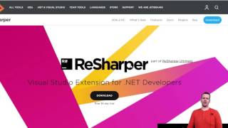 Install Resharper - Helper tool for VS