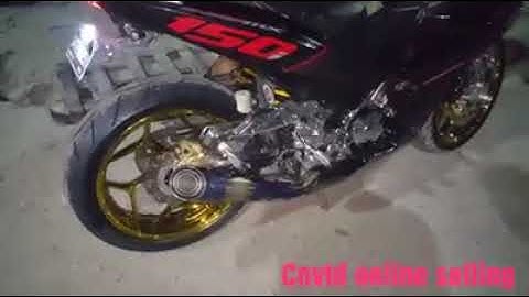 Sc project slunt on sniper 150 fullsystem sound check | Cnvtd Vlogs