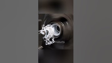 Expanding the inner diameter of a fluoroplastic bushing using a lathe #lathe #cnc #processing