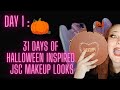 DAY 1 : 31 DAYS OF HALLOWEEN INSPIRED JSC MAKEUP LOOKS