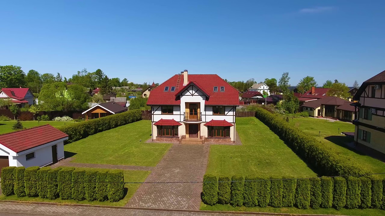 Коттеджный поселок на Ладоге - YouTube