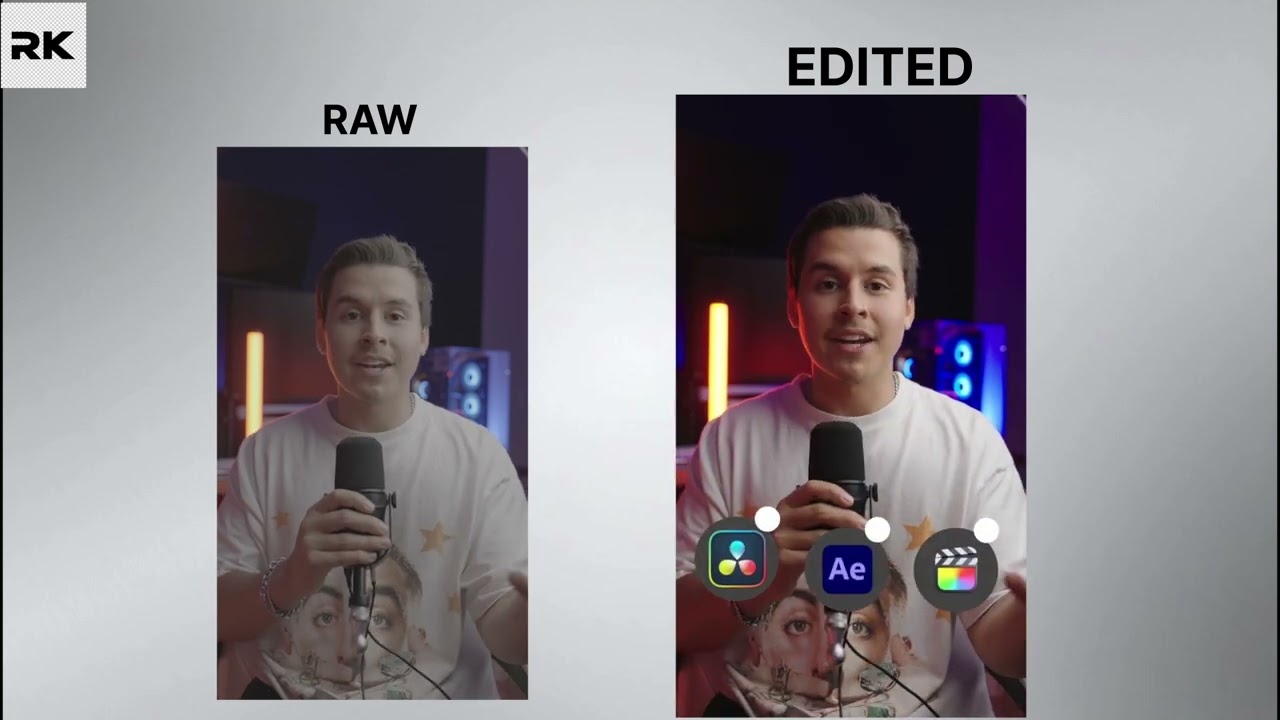 RAW vs EDITED  This Is Why Editing Matters 🎬