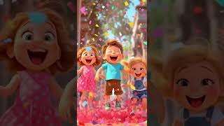 Jump Like Animals! 🐰🐶 Fun Kids Song | Dance &amp; Learn 🎶 #shorts #kids