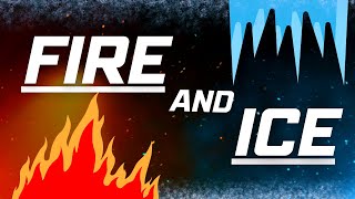 Fire and ice poem class 10 animation | Fire and ice class 10 English animation in Hindi \/English