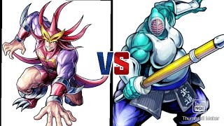 Kinnikuman Muscle Generation Scarface Vs. Big the budo