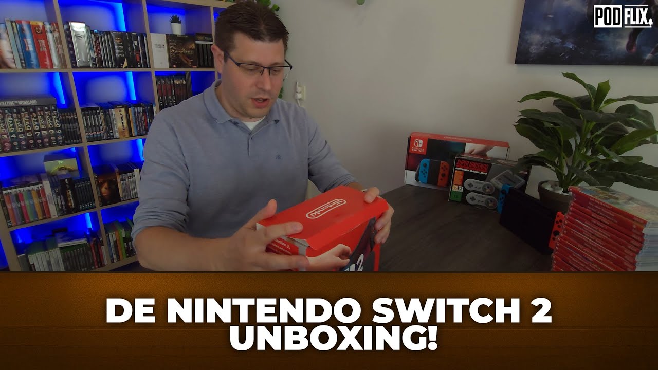 De unboxing van de Nintendo Switch 2