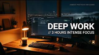 2,5 HOURS Ambient Post Rock for Deep Work & Intense Focus 🏔️ Minimalist Coding Music