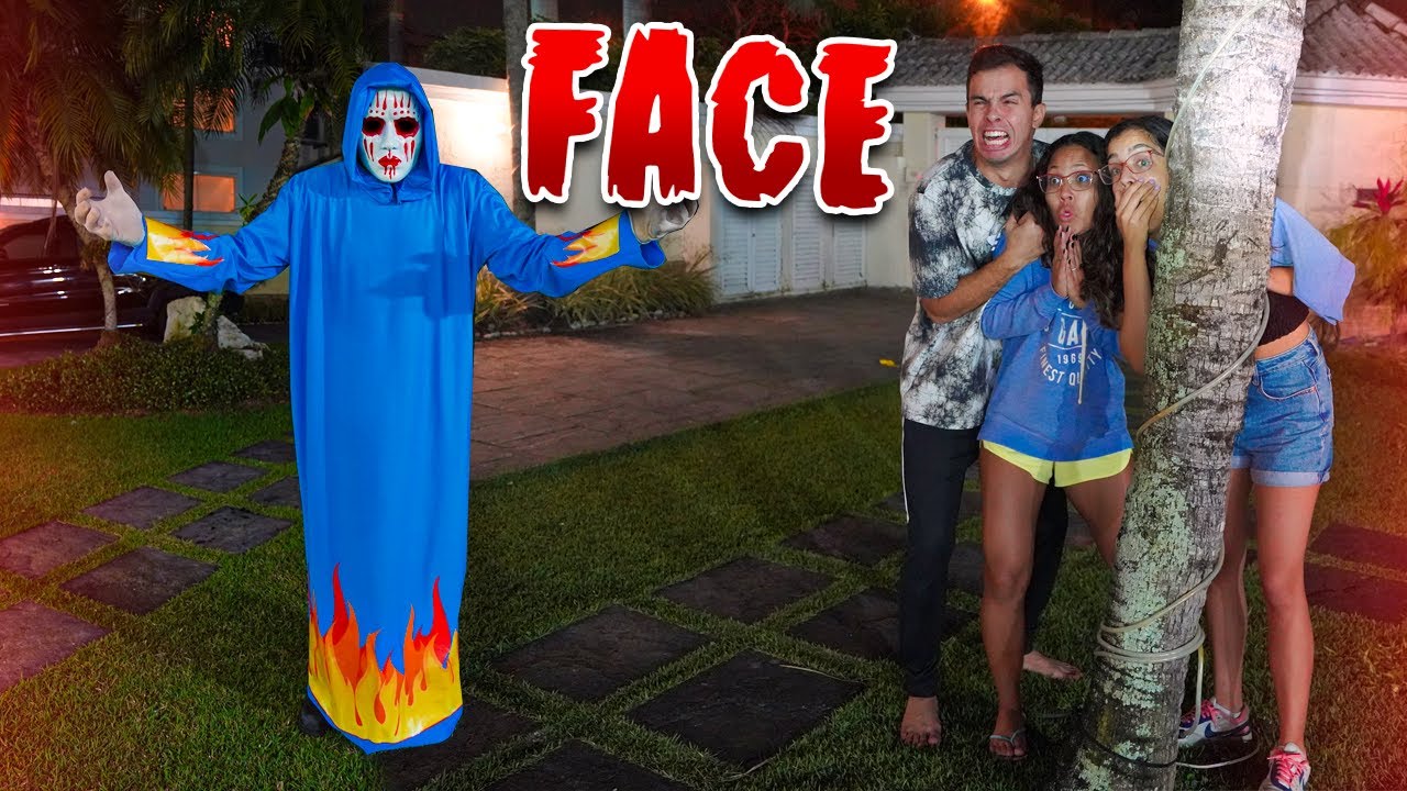 UM NOVO FACE APARECEU E NOS ATACOU! - MUITO MEDO!