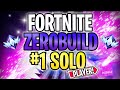 #1 Zero Build Ranked Solos Player | Unreal ZB Solos #10 Unreal | Use Code "CamzCrew"