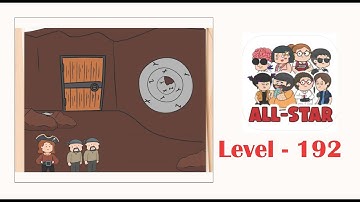 Brain test all star level 192 Open the big gate.
