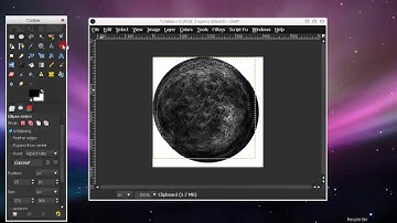GIMP Asteroid Tutorial - Digital Art TV