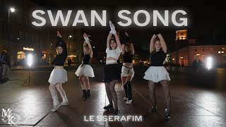 [KPOP IN PUBLIC | ONE TAKE] LE SSERAFIM (르세라핌) - SWAN SONG | Dance Cover by Meraki