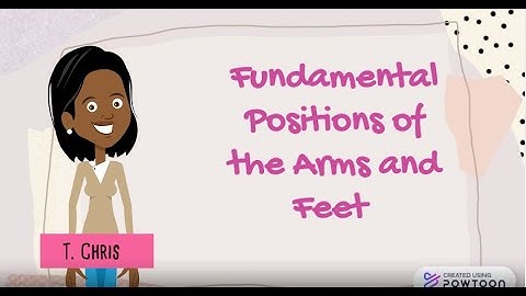 Fundamental Positions of the Arms and Feet in Folkdance