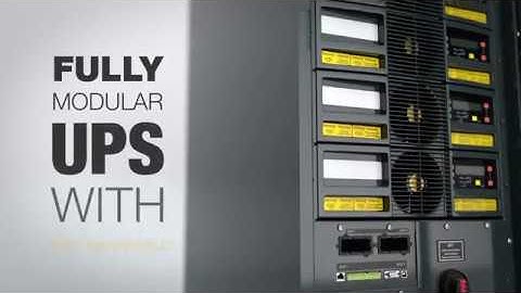 The PowerWAVE 8000DPA Three-phase Modular Uninterruptible Power Supply (UPS)