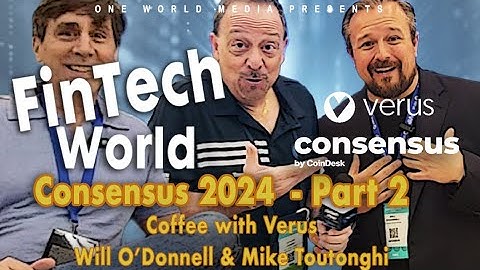 Coffee with VERUS - Community-Driven Blockchain with Mike Toutonghi  | Consensus 2024