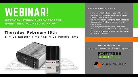 Next-Gen Lithium Energy Storage: Everything you need to know!