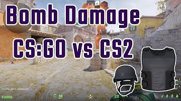 Bomb Damage Discussion - CS:GO vs CS2