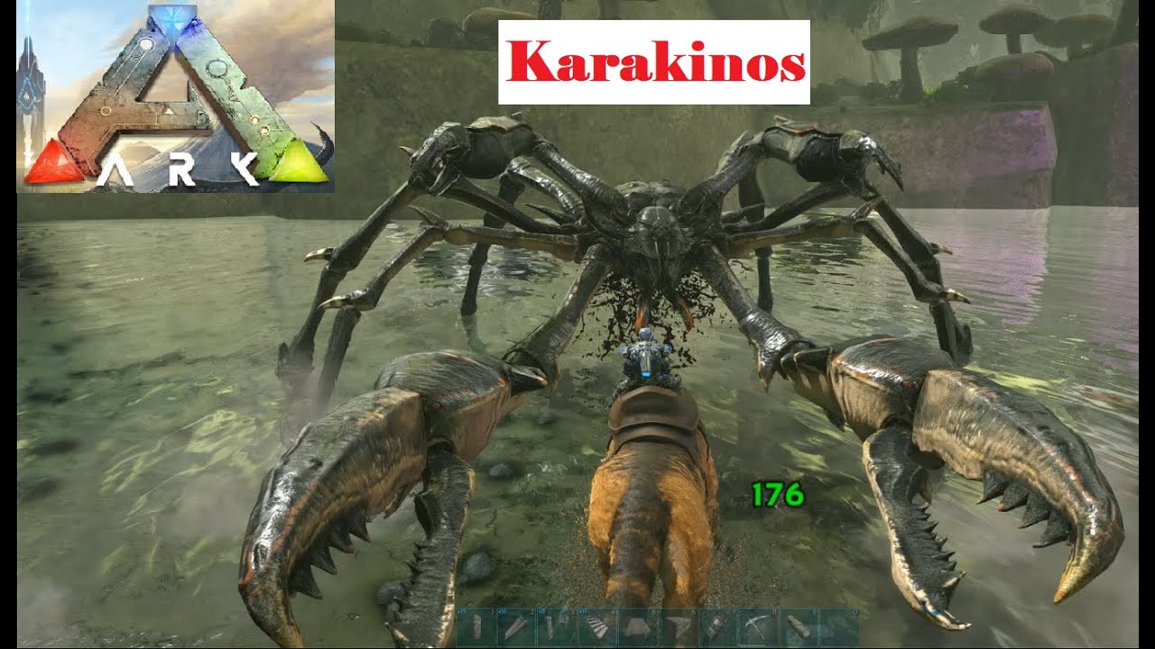 How to Karakinos tame  (The Giant Crab)  100% !!!