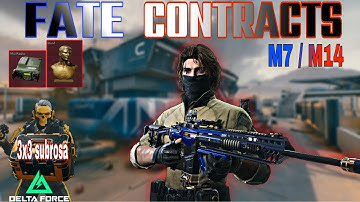 USING META M7 & M14 TO COMPLETE ALL FATE CONTRACTS | DELTA FORCE OPERATIONS