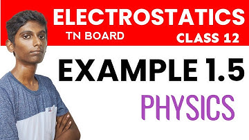 Example 1.5 class 12 | Physics | TN Board | JEE | NEET | Infinity Math & Physics