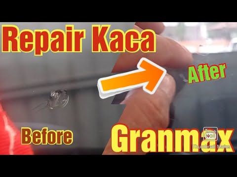 Cara perbaiki kaca mobil retak - tips perbaiki kaca mobil pakai cairan