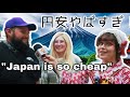 How cheap is japan right now for foreigners