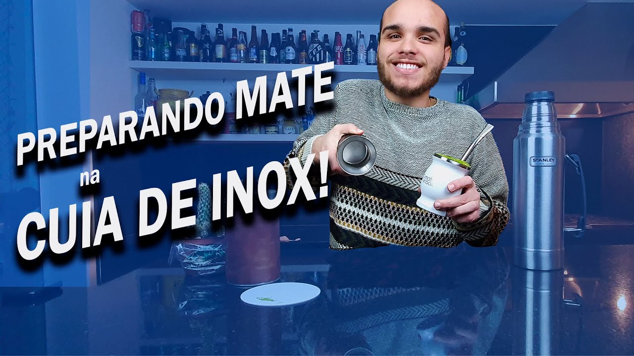 CHIMARRÃO NA CUIA DE INOX: COMO FAZER?
