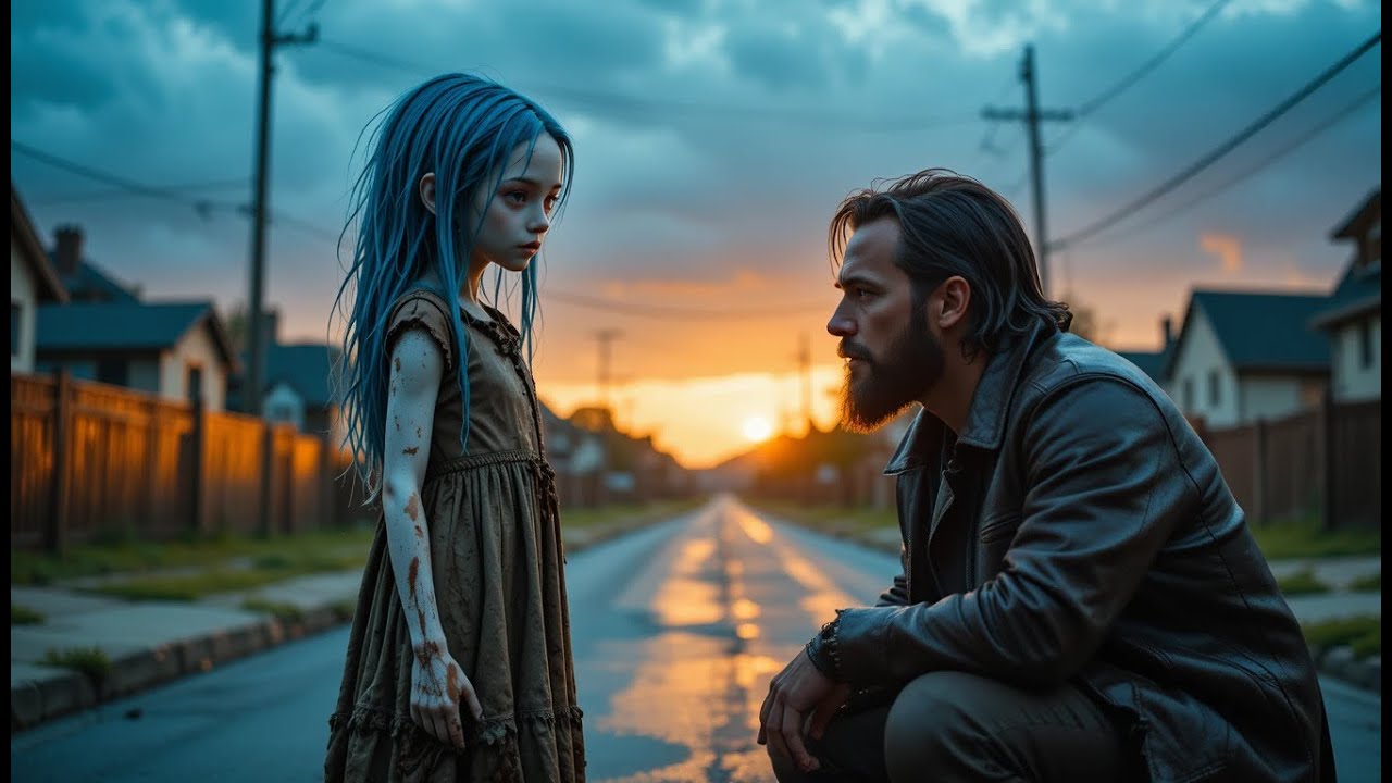 Be My Dad… I Won’t Misbehave—Kicked Out by Her Stepmother, the Alien Girl Begged a Human for a Home