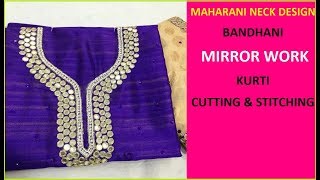 Navratri special :- maharani neck / mirror work bandhani suit cutting
& stitching with astar lining https://youtu.be/hdbtuzd_3zu hi friends
welcome back fr...