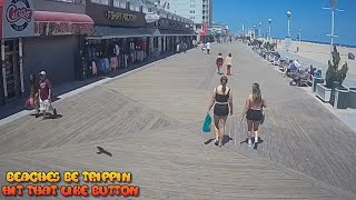 Ocean City, MD Boardwalk Cam ~ Maryland beach live webcam ~ ocean city boardwalk live cam