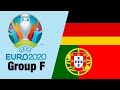 Euro 2020 Portugal vs Germany PES 2021 gameplay Group F