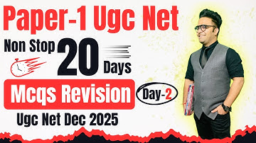 UGC NET Dec 2025 Paper 1 | Most Repeated MCQs & PYQs | JRF Revision